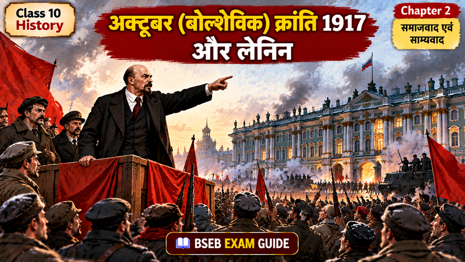 अक्टूबर बोल्शेविक क्रांति 1917 और लेनिन
