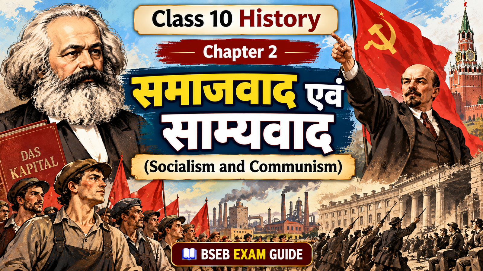 Class 10 History Chapter 2 समाजवाद एवं साम्यवाद Notes in Hindi