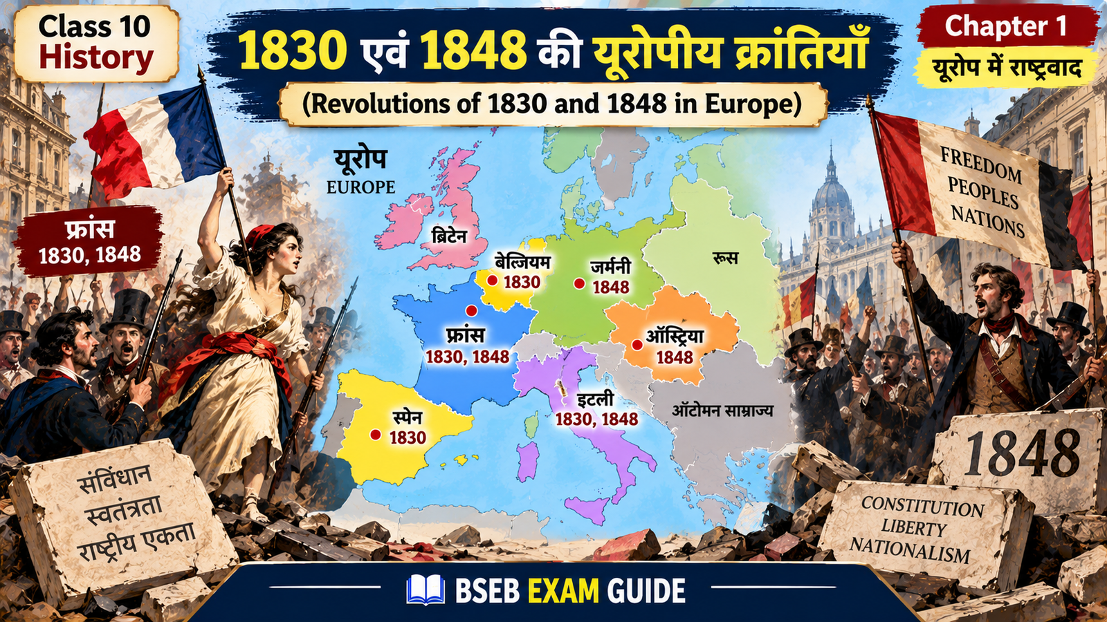 1830 और 1848 की यूरोपीय क्रांतियाँ