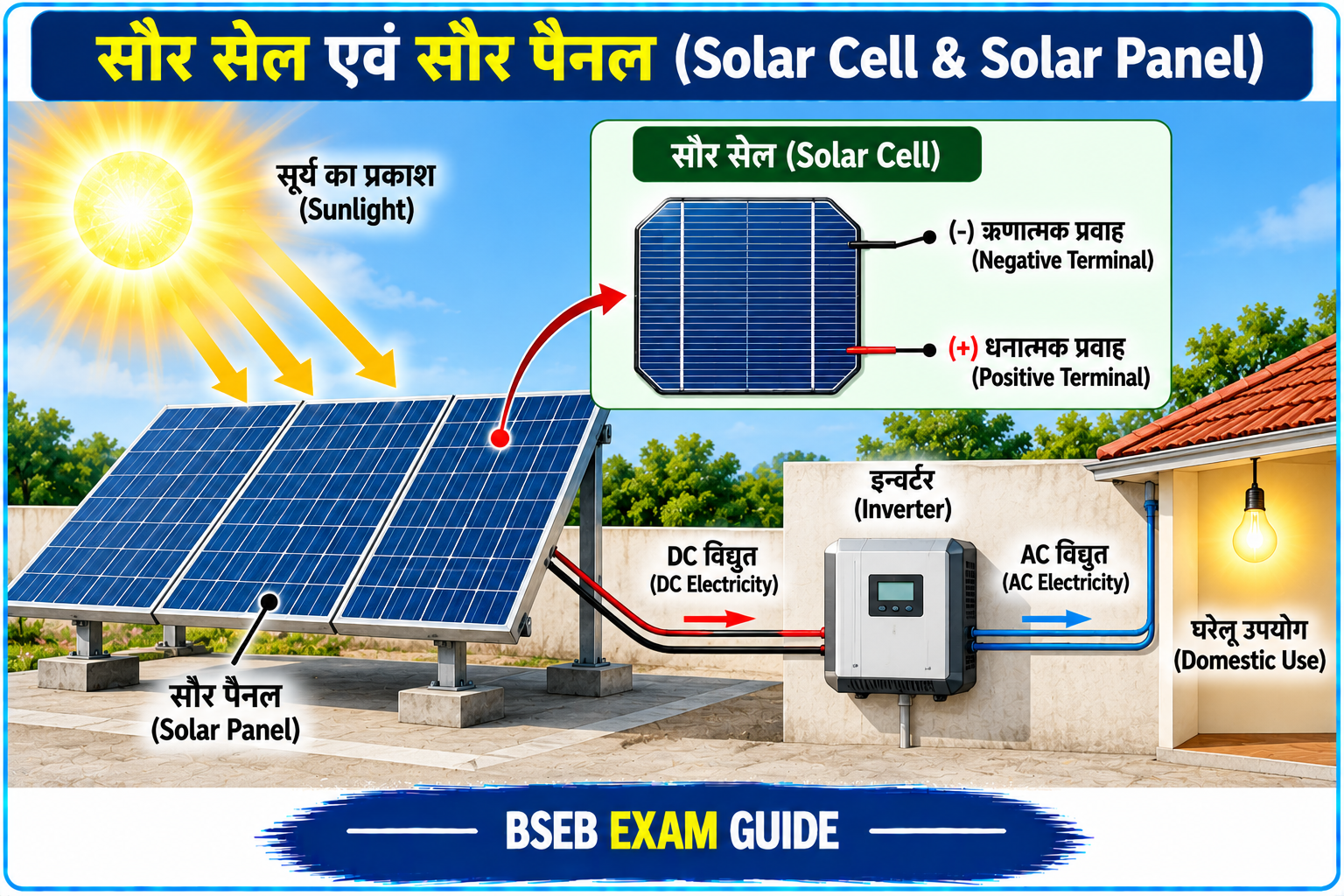 सौर सेल और सौर पैनल Solar Cell Solar Panel