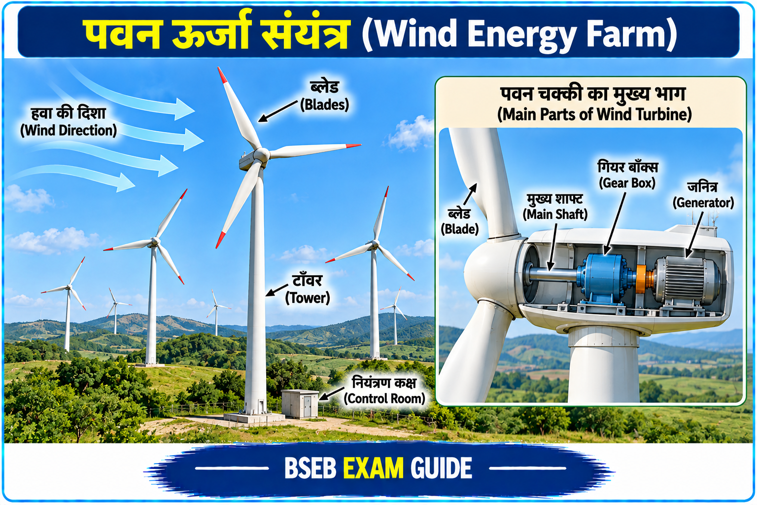पवन ऊर्जा संयंत्र Wind Energy Farm
