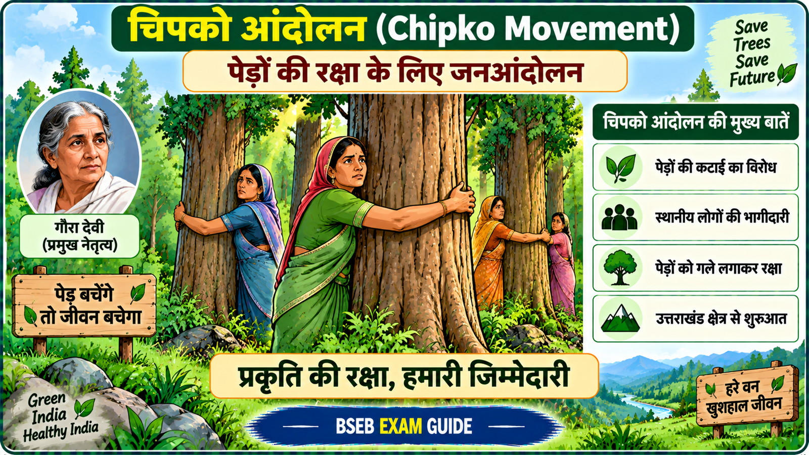 चिपको आंदोलन Chipko Movement