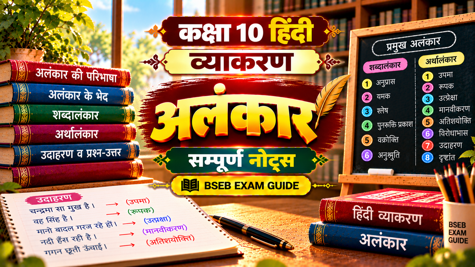 अलंकार Class 10 Hindi Grammar Notes